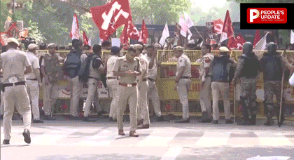 Delhi CJP Protest Live: दिल्ली में CJP प्रदर्शन के बीच पुलिस पर पथराव, दो पुलिसकर्मी घायल; 50 प्रदर्शनकारियों पर कार्रवाई